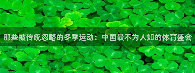 那些被传统忽略的冬季运动：中国最不为人知的体育盛会